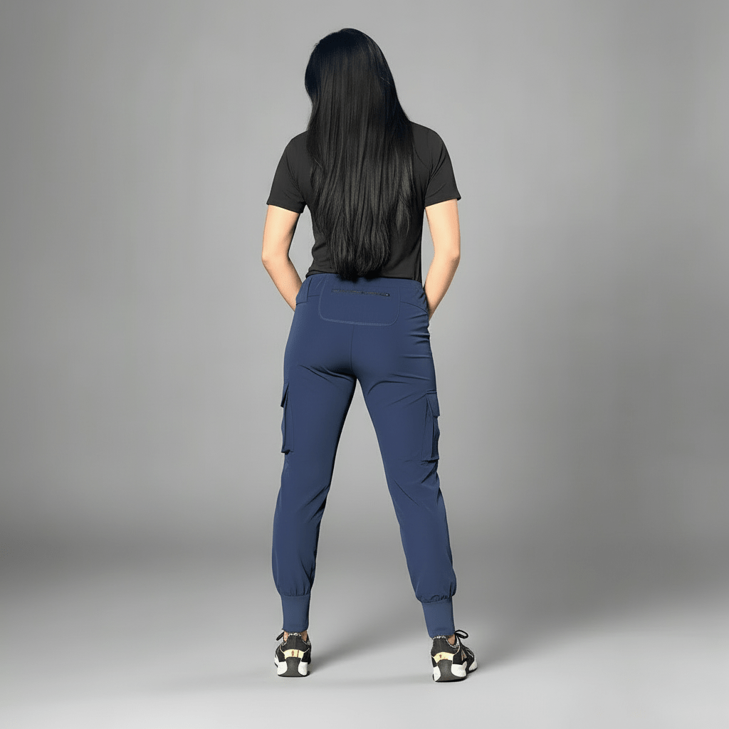 Unisex Urban Flex Cargo Joggers Blue Woman's