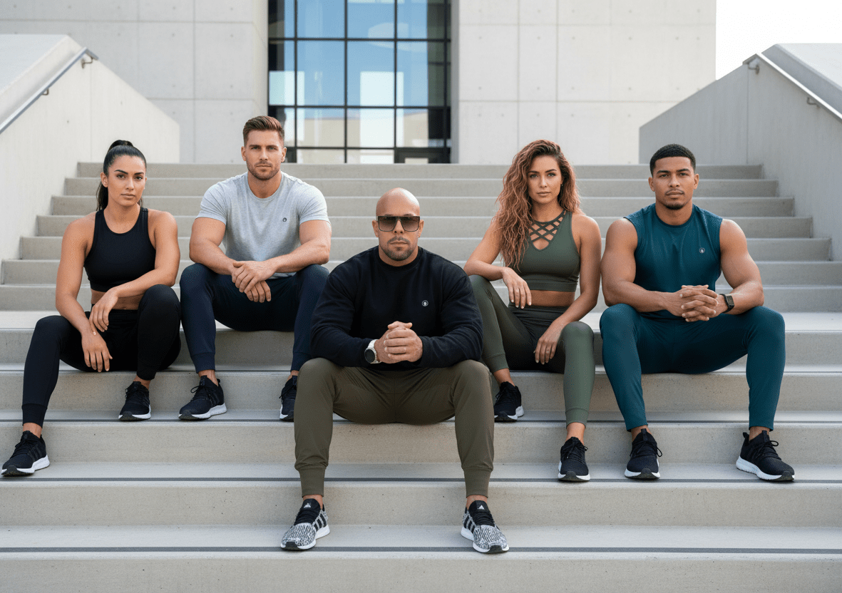 Nilestone Teal Urban Flex Cargo Joggers - Premium Reimagined Series