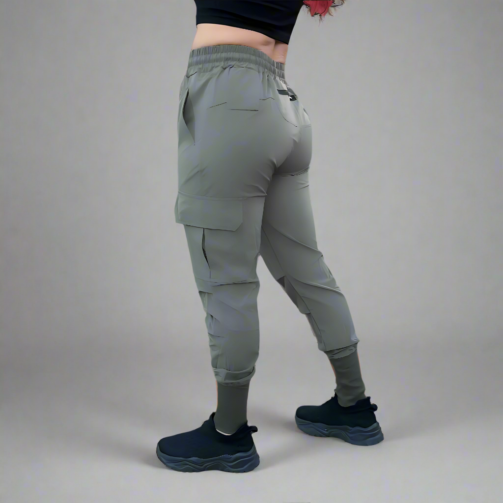Unisex Urban Flex Cargo Joggers Military Olive Women's