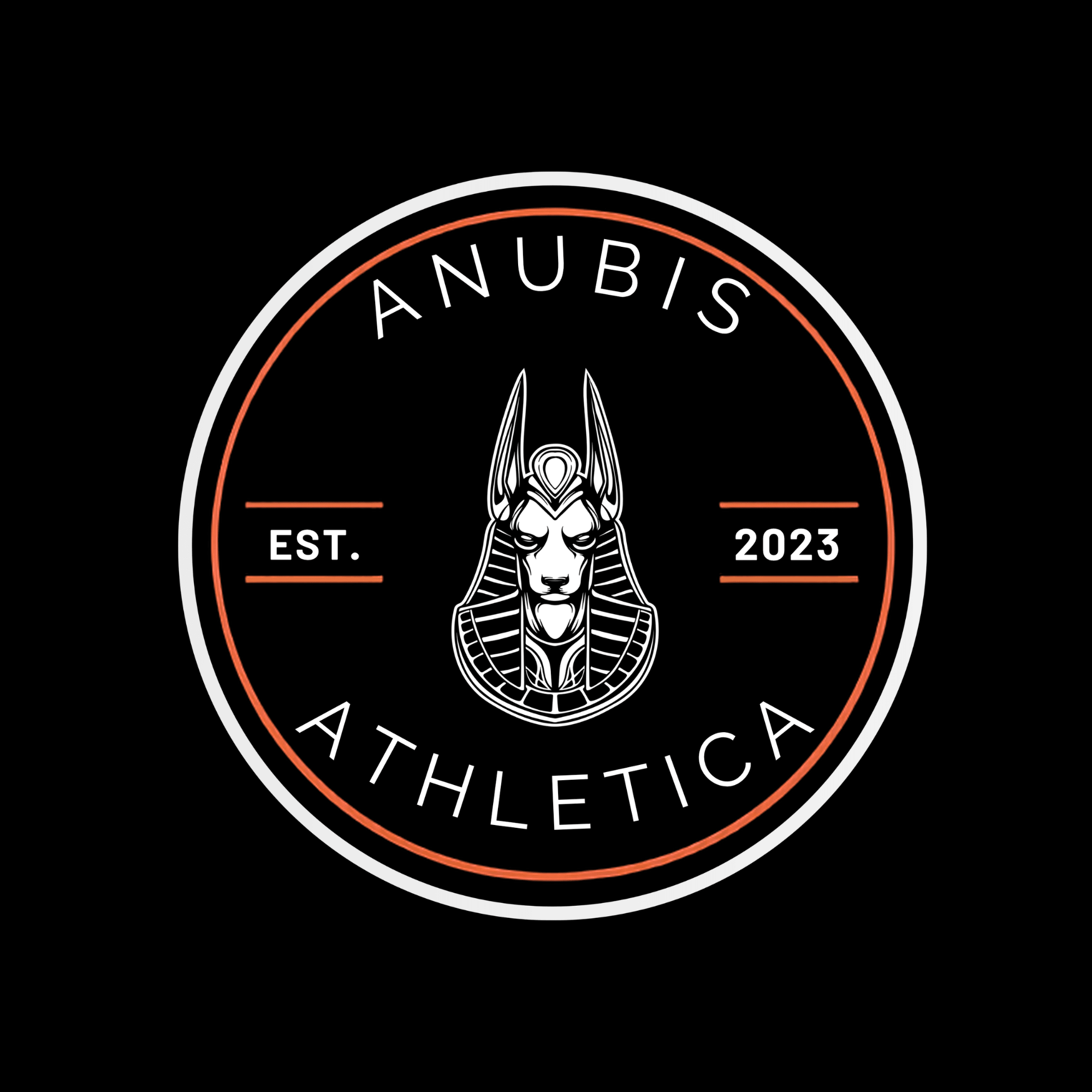 Anubis Classic Tank – Black (Orange)