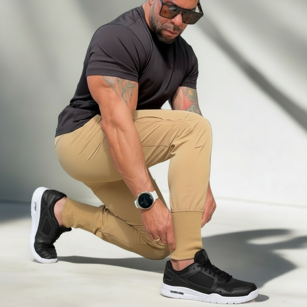 Unisex Urban Flex Cargo Joggers Khaki