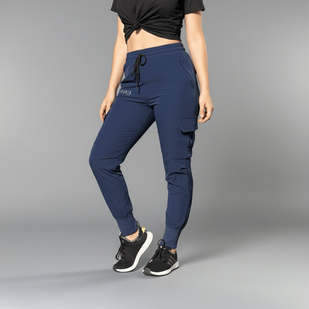 Unisex Urban Flex Cargo Joggers Blue Woman's