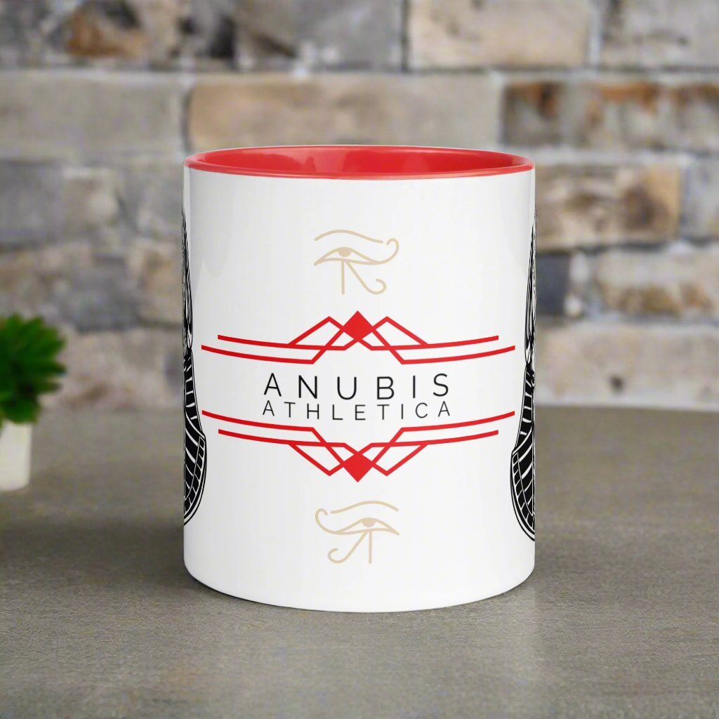Anubis Mug with Color Inside