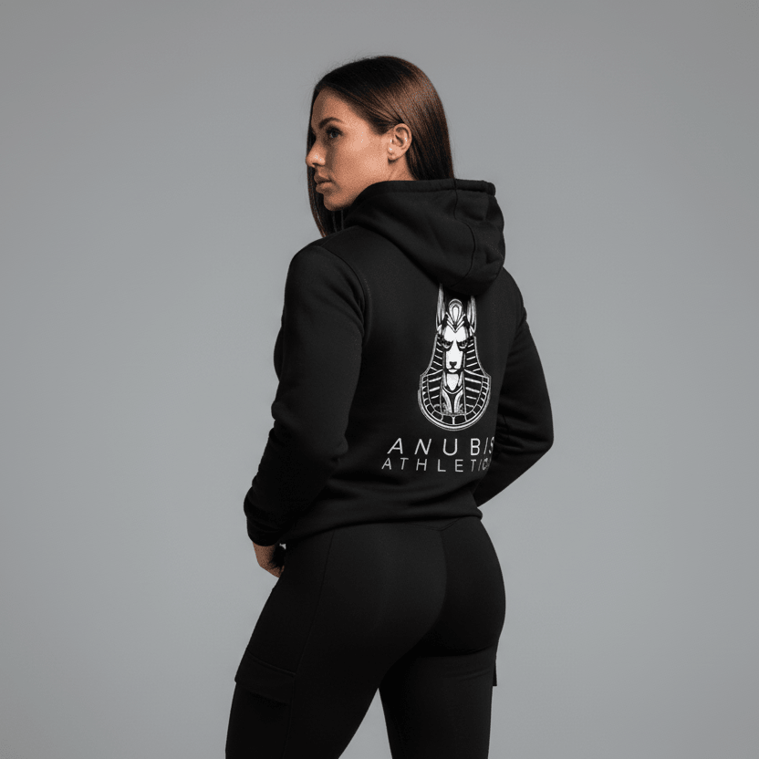 Organic Cotton Heavyweigt Zipup – Unisex – Onyx Black