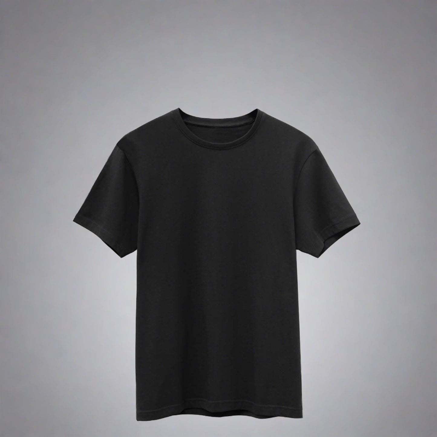 Onyx Black Unisex Supima® Cotton Tee