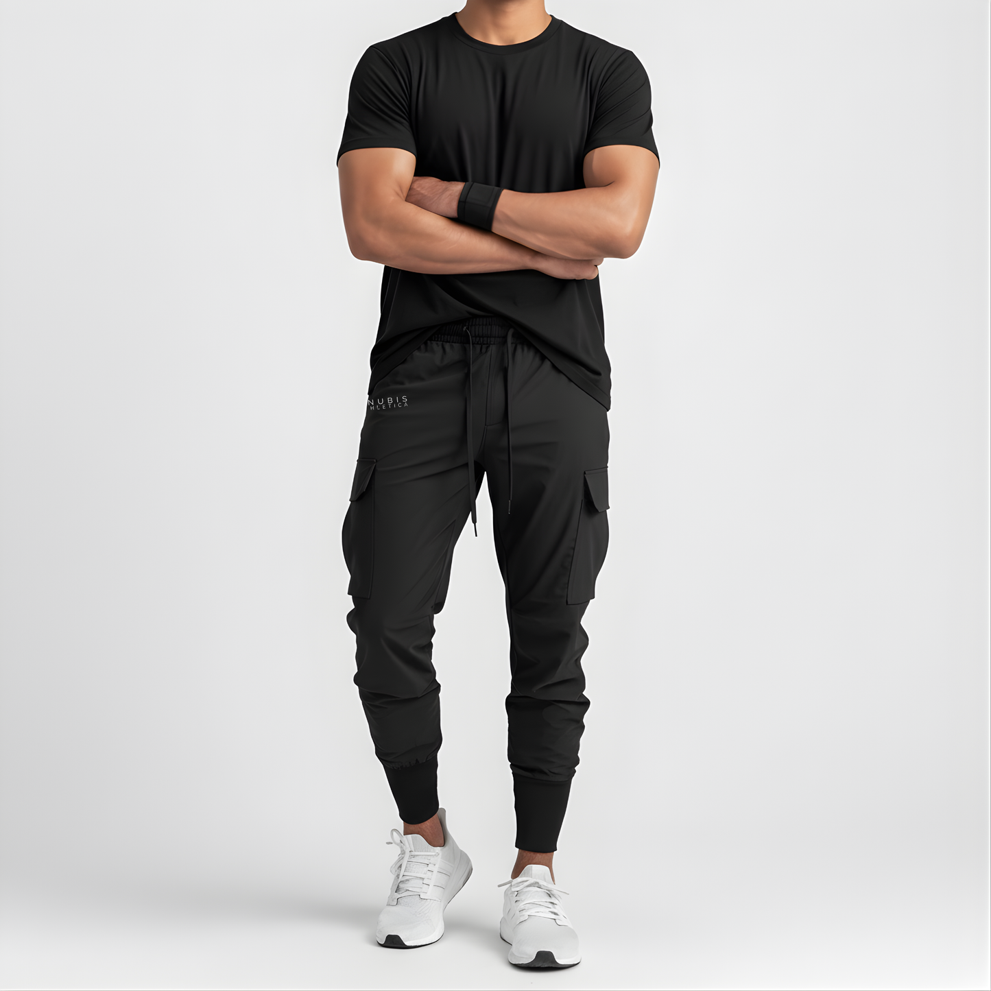 Unisex Urban Flex Cargo Joggers Black