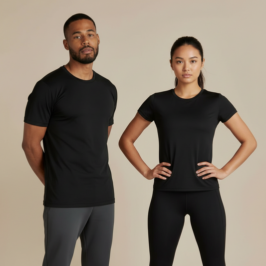 Onyx Black Unisex Supima® Cotton Tee