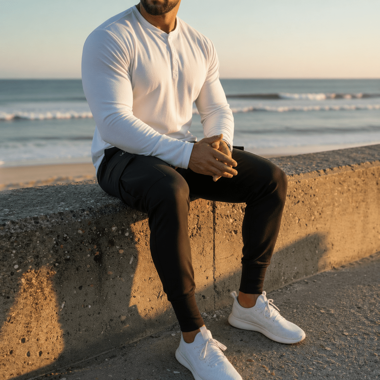 Black Urban Flex Cargo Joggers - Premium Reimagined Series