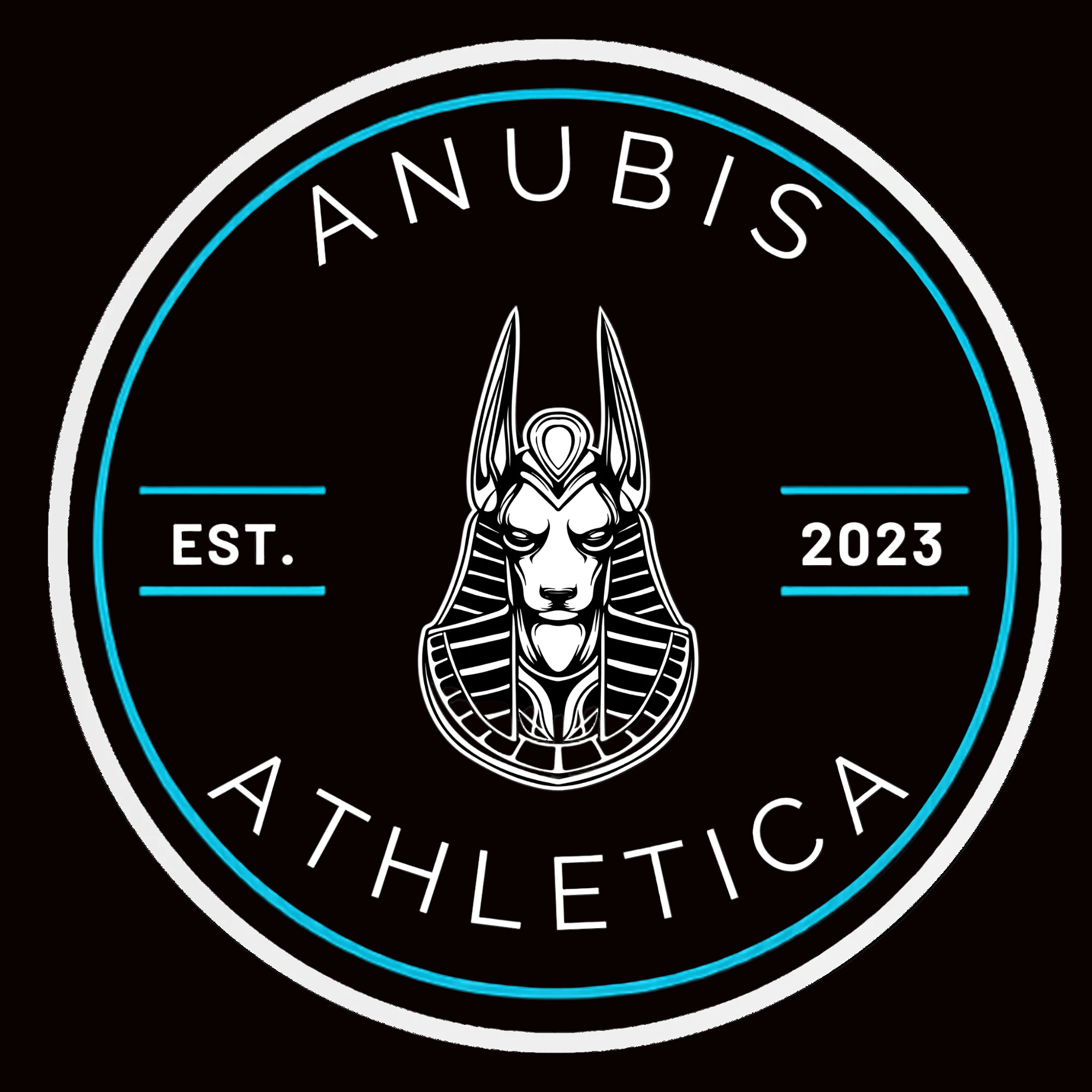 Anubis Classic Tank – Black (Cyan)