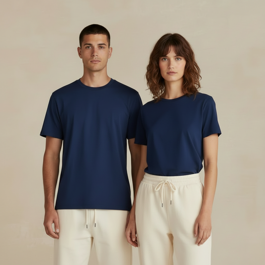 Azurite Blue Unisex Supima® Cotton Tee