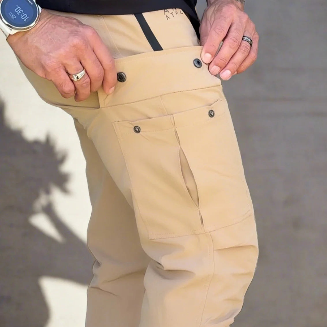 Unisex Urban Flex Cargo Joggers Khaki