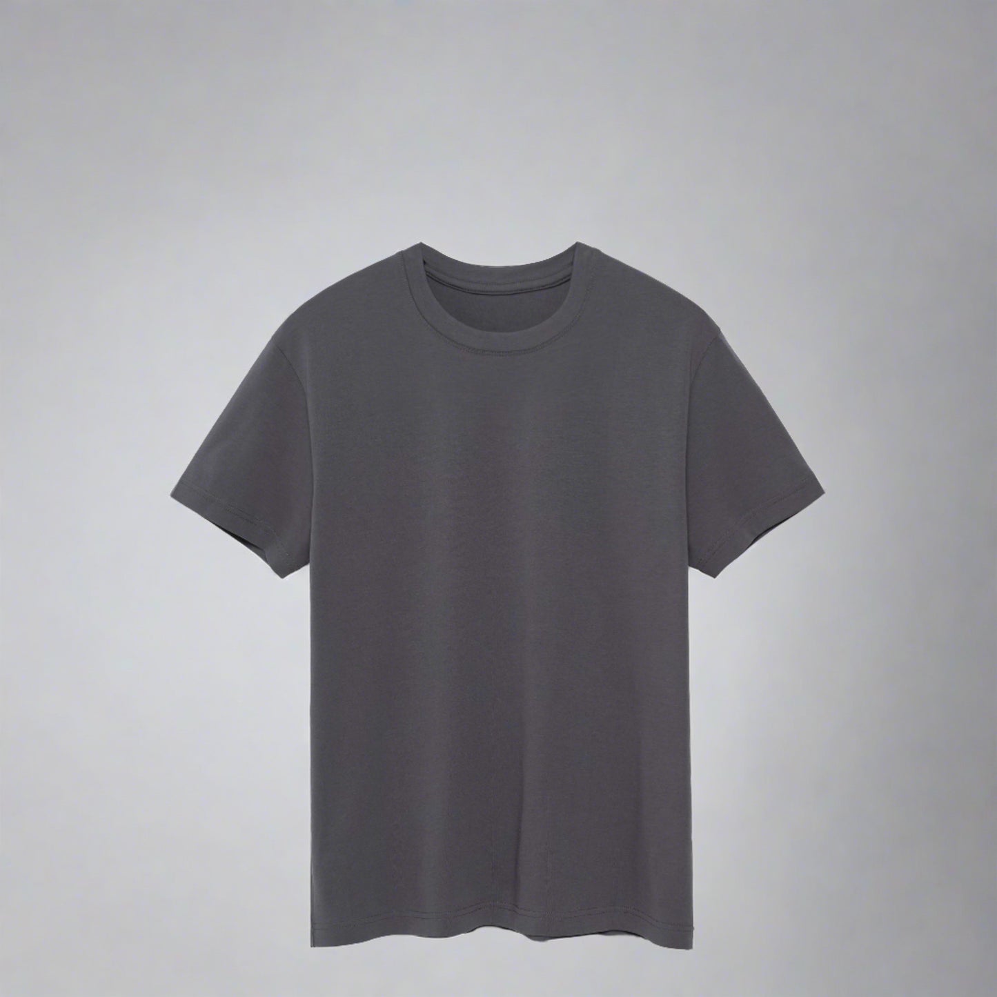 Obsidian Grey Unisex Supima® Cotton Tee