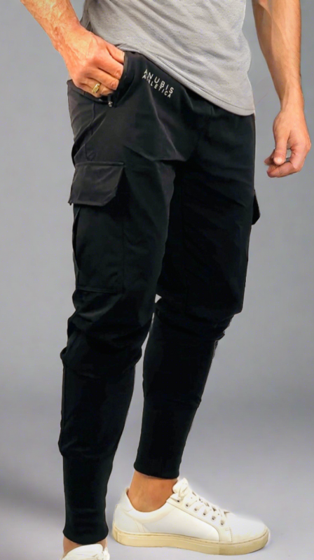 Unisex Urban Flex Cargo Joggers Black