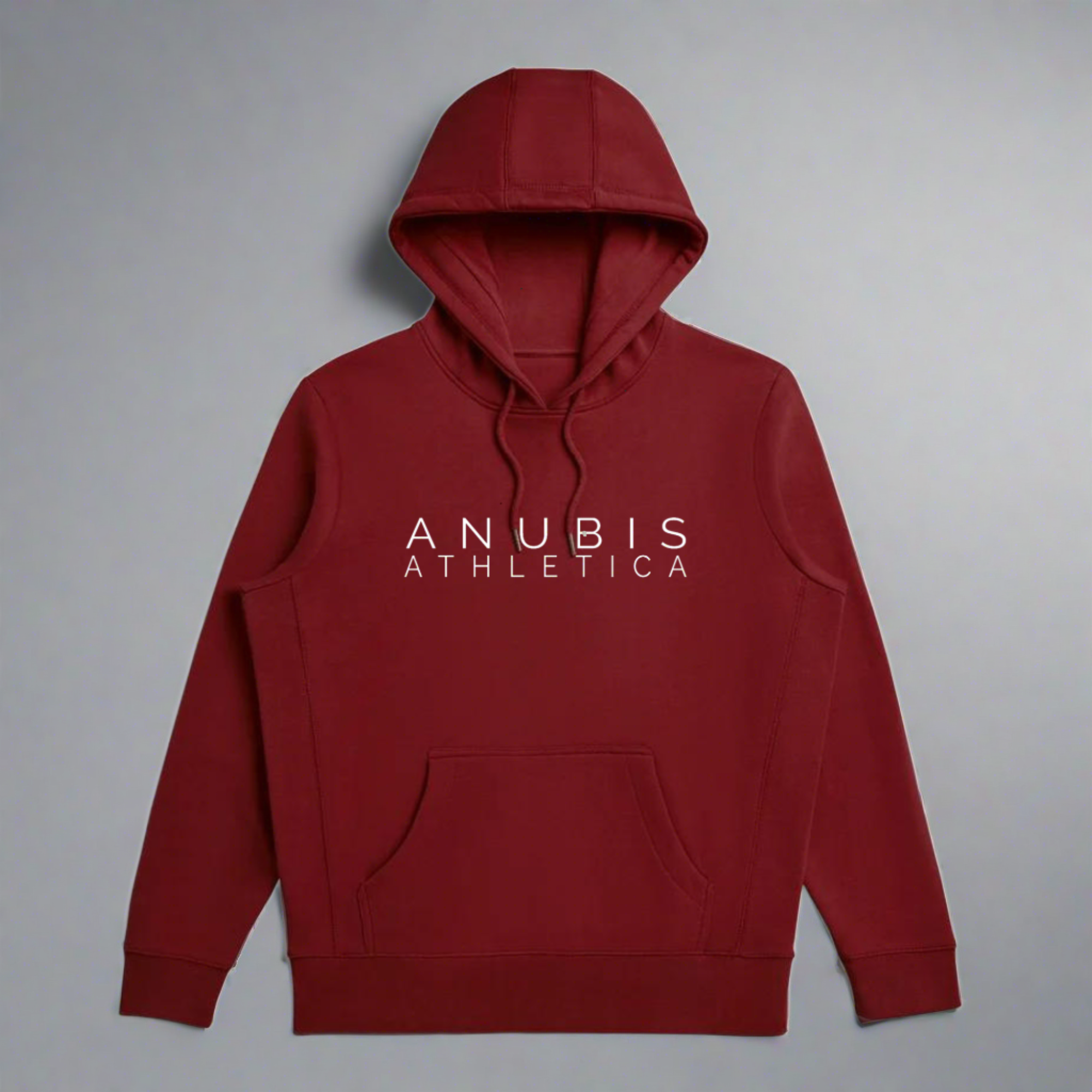 Oxblood 100% Organic Cotton Hoodie