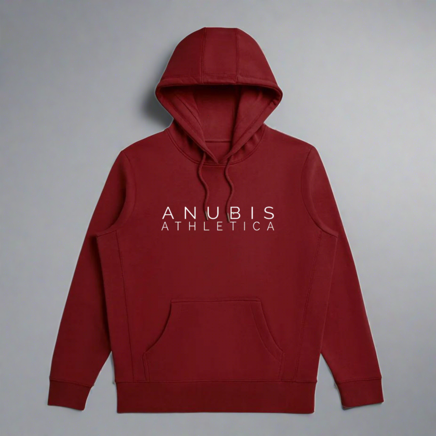 Oxblood 100% Organic Cotton Hoodie