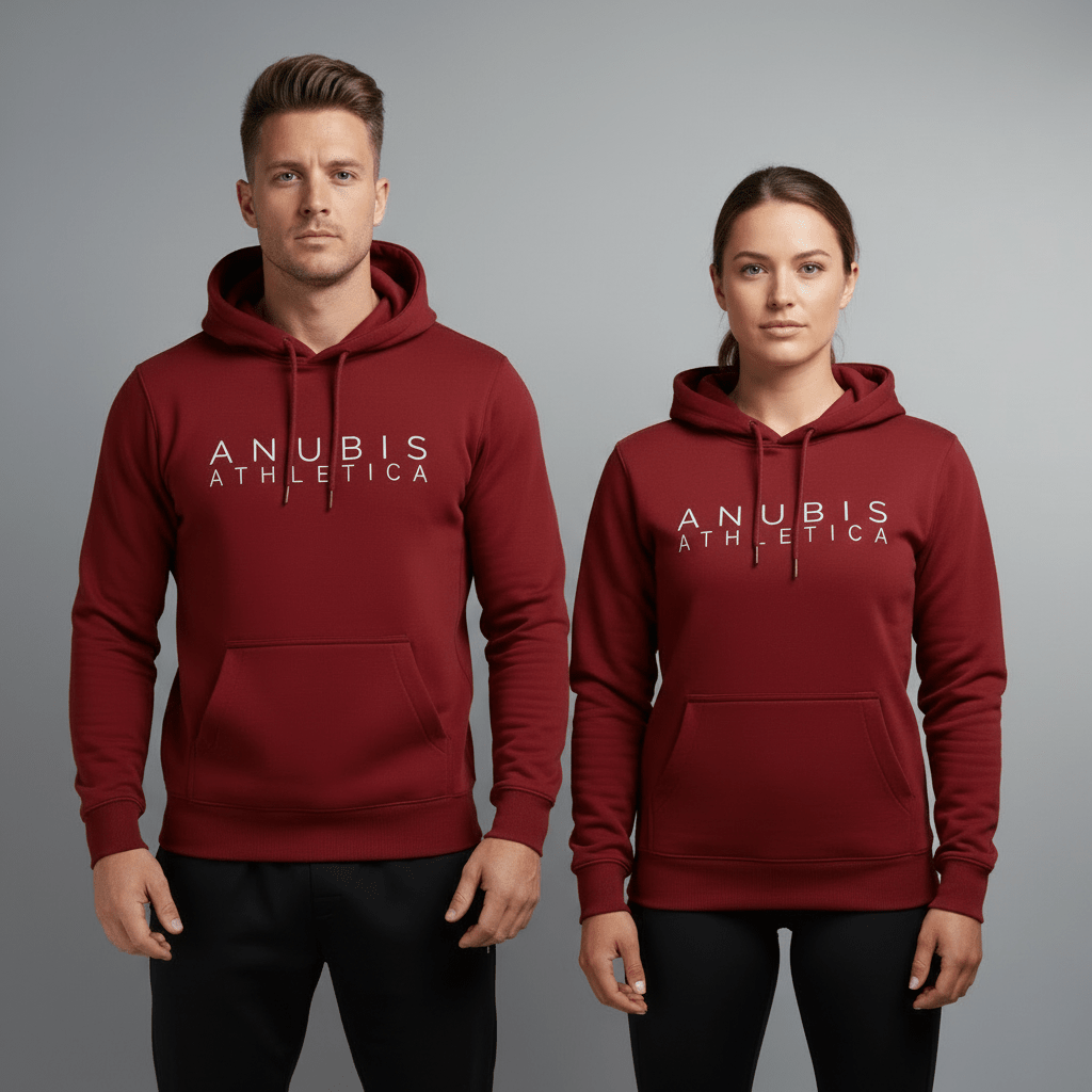 Organic Cotton Heavyweight Pullover- Unisex – Oxblood