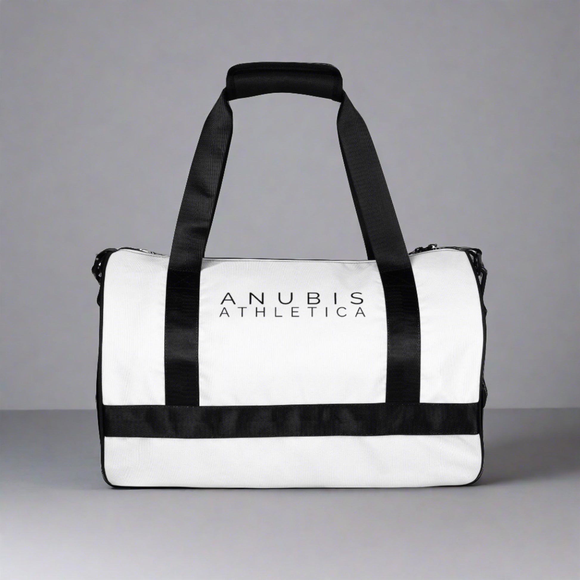 Medium sized white gym bag