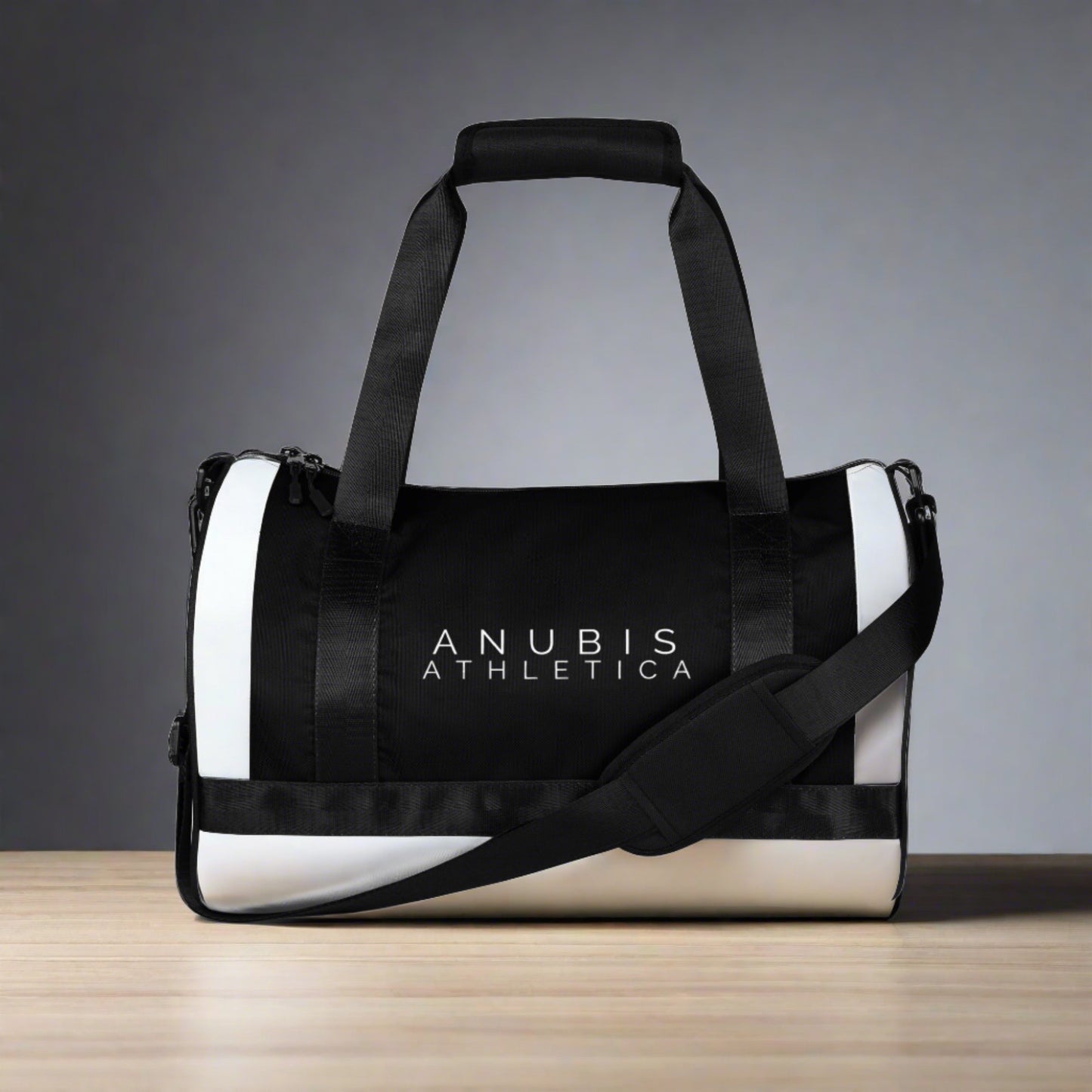 Medium Duffle Bag Black/ White