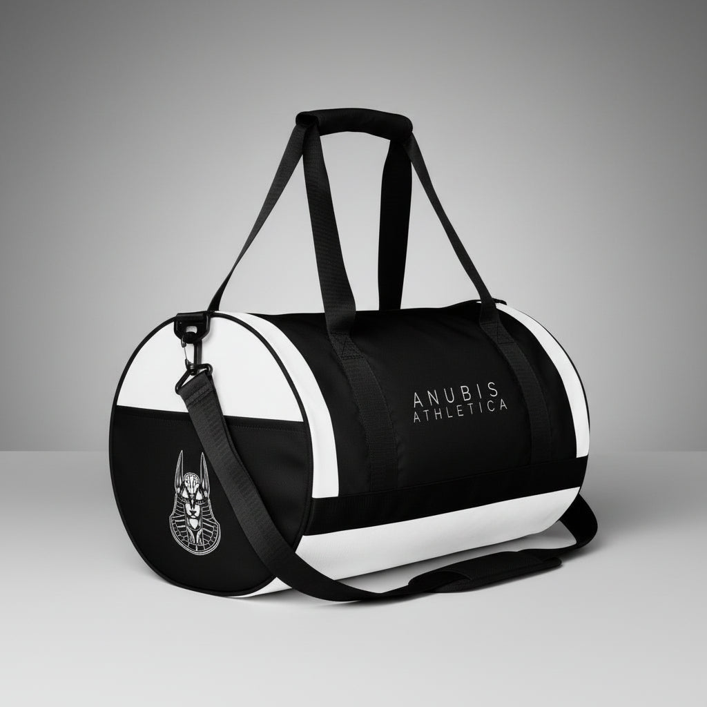 Medium Duffle Bag Black/ White