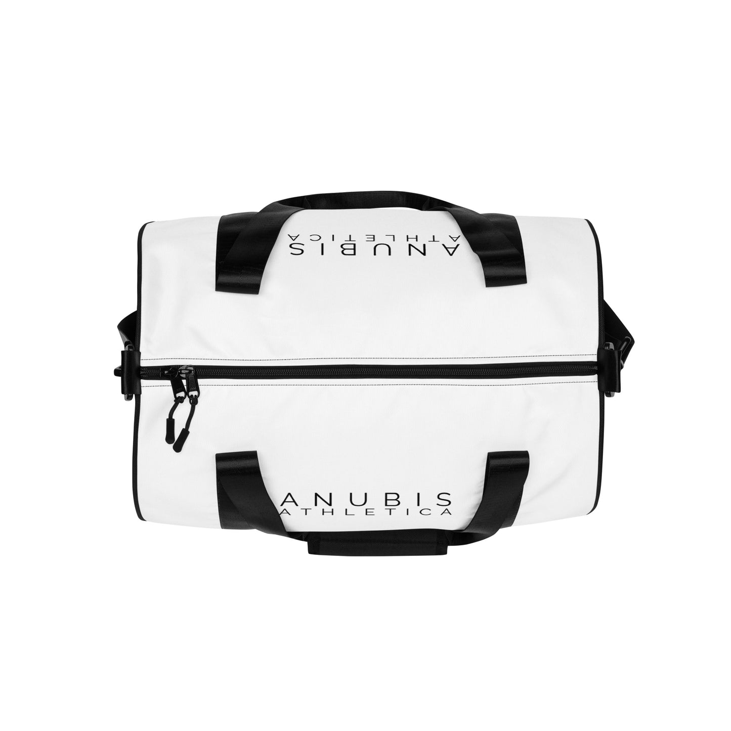 Medium sized white gym bag