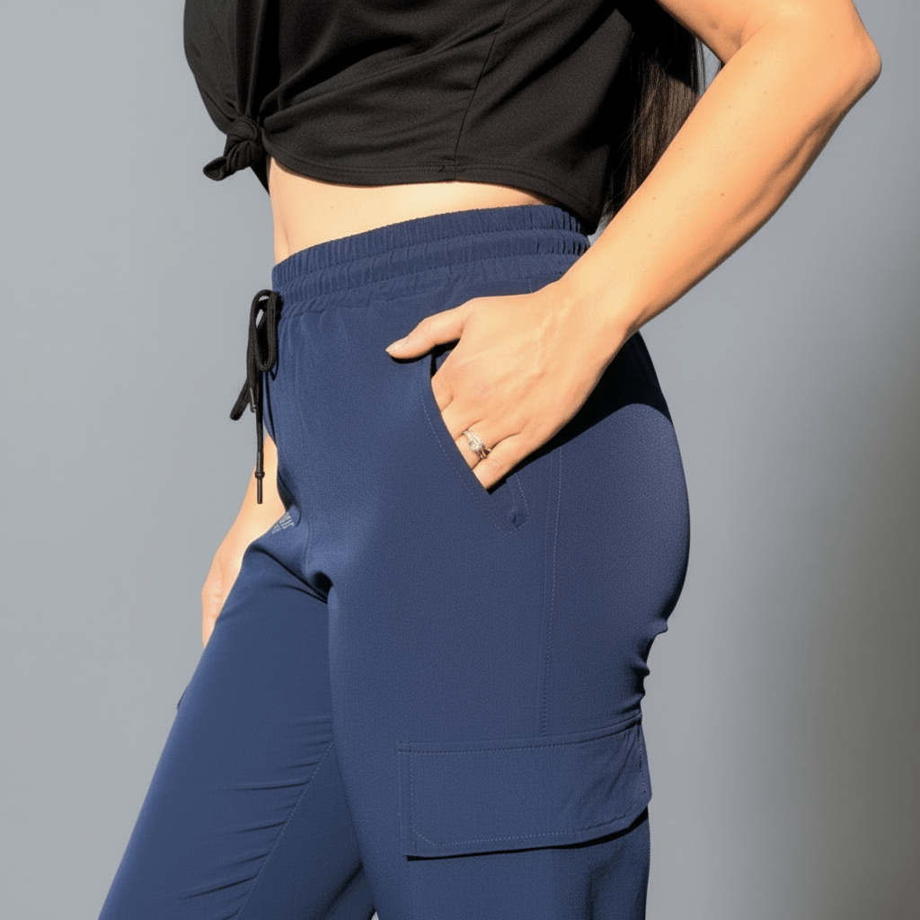 Unisex Urban Flex Cargo Joggers Blue Woman's
