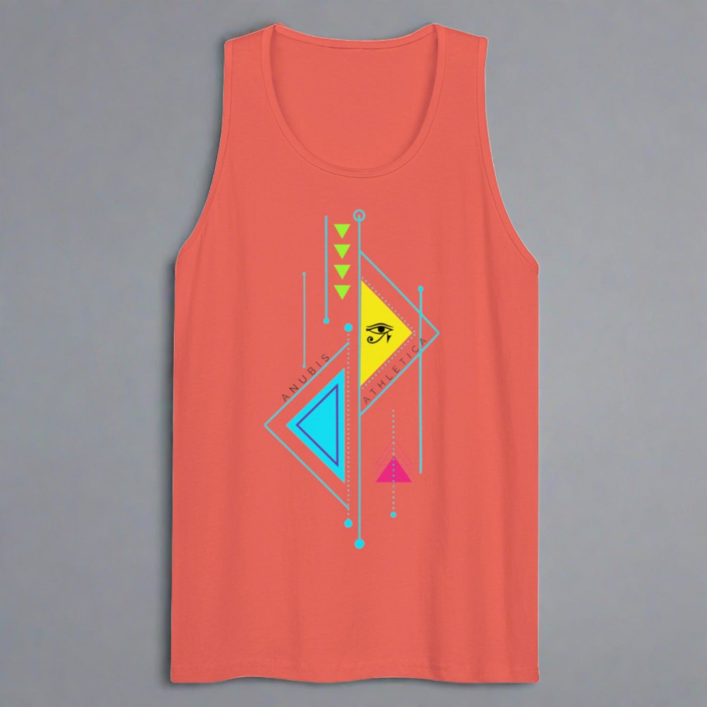 Men’s Premium Retro 80's Tank Top