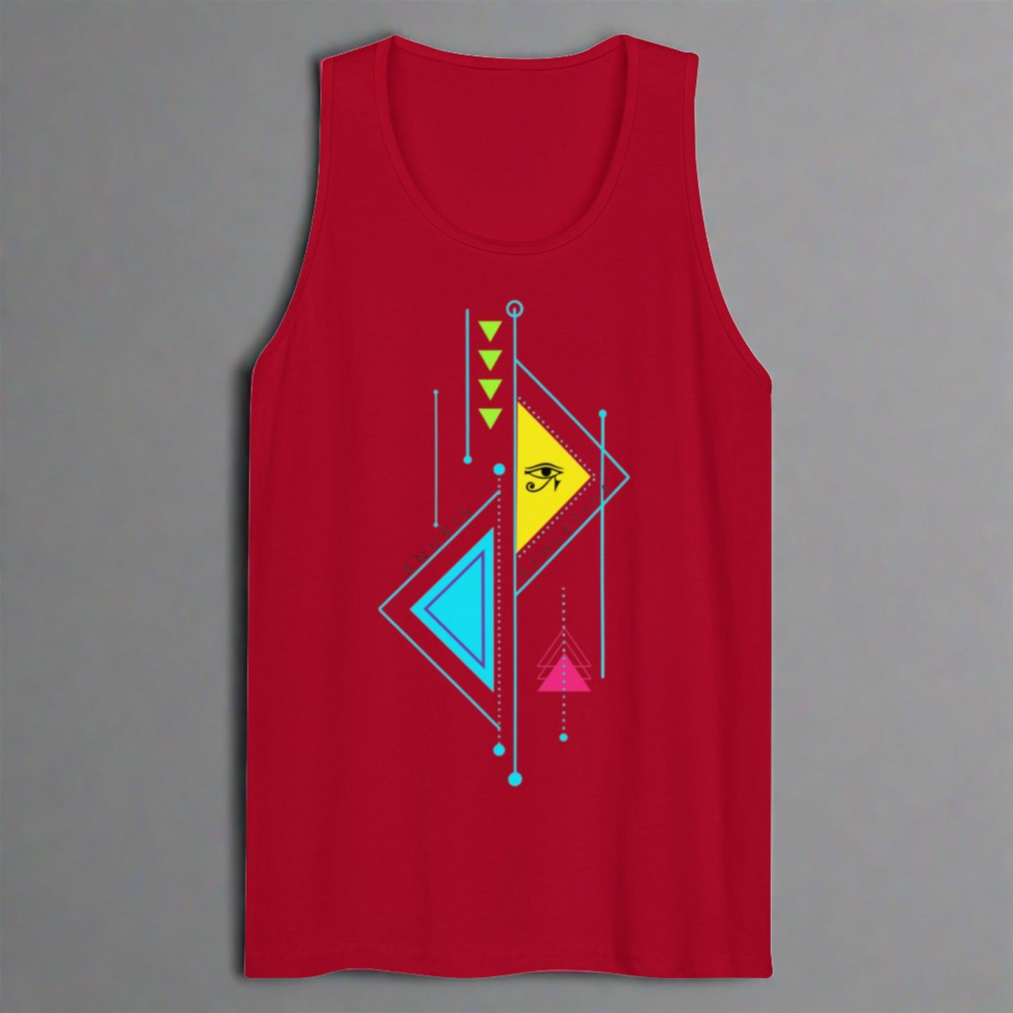 Men’s Premium Retro 80's Tank Top