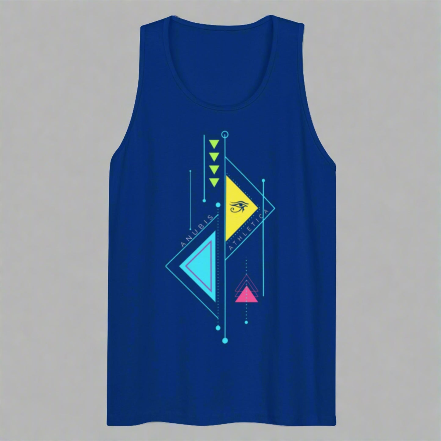 Men’s Premium Retro 80's Tank Top