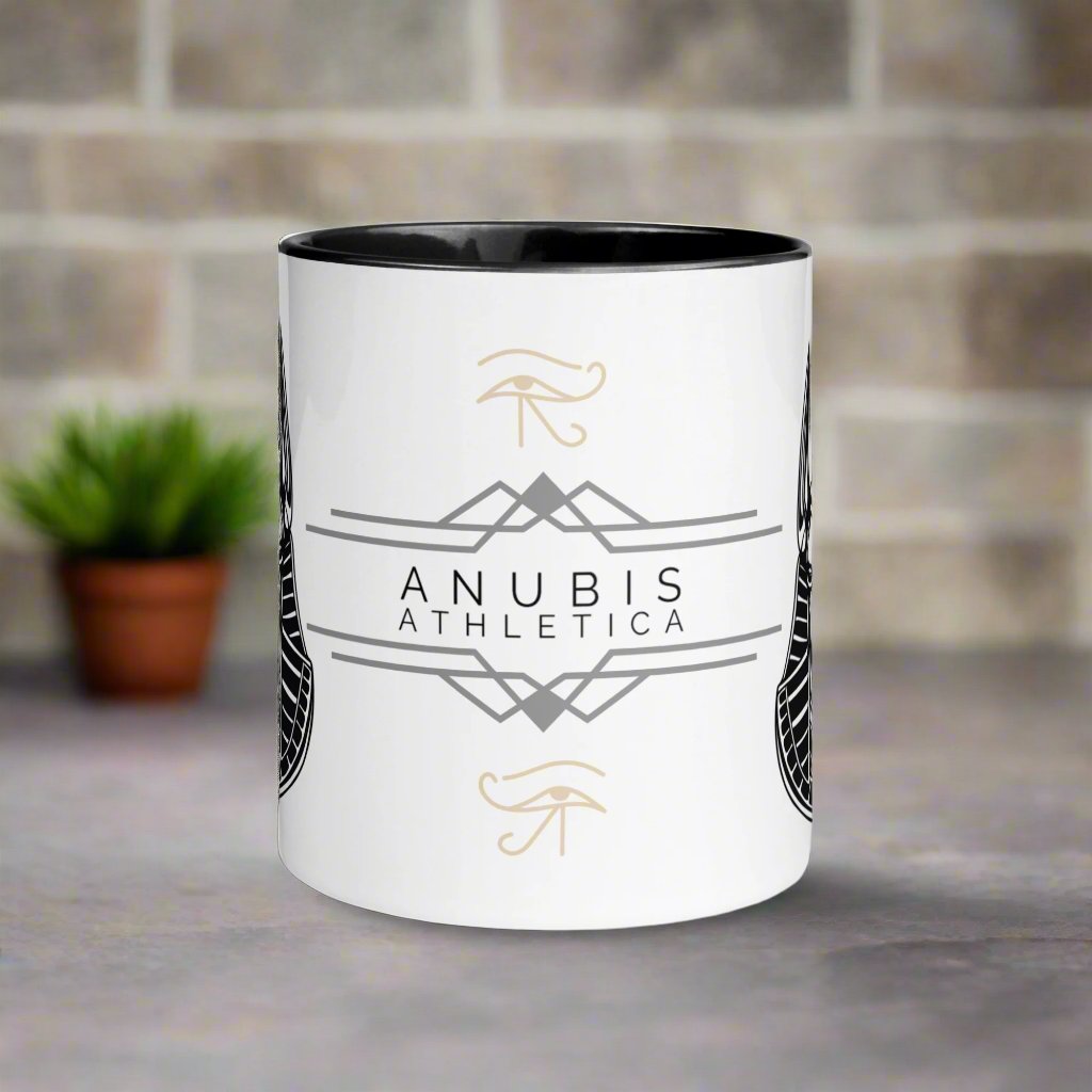 Anubis Mug with Color Inside