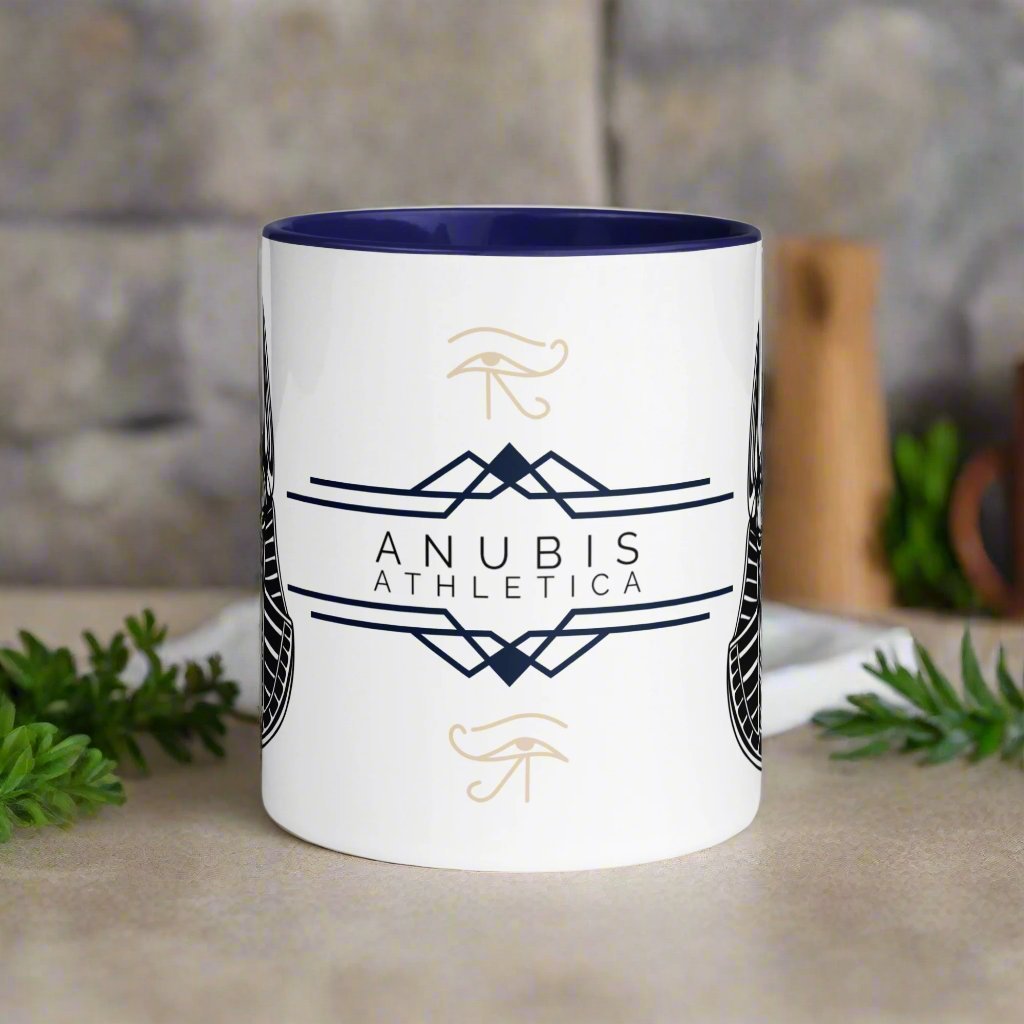 Anubis Mug with Color Inside