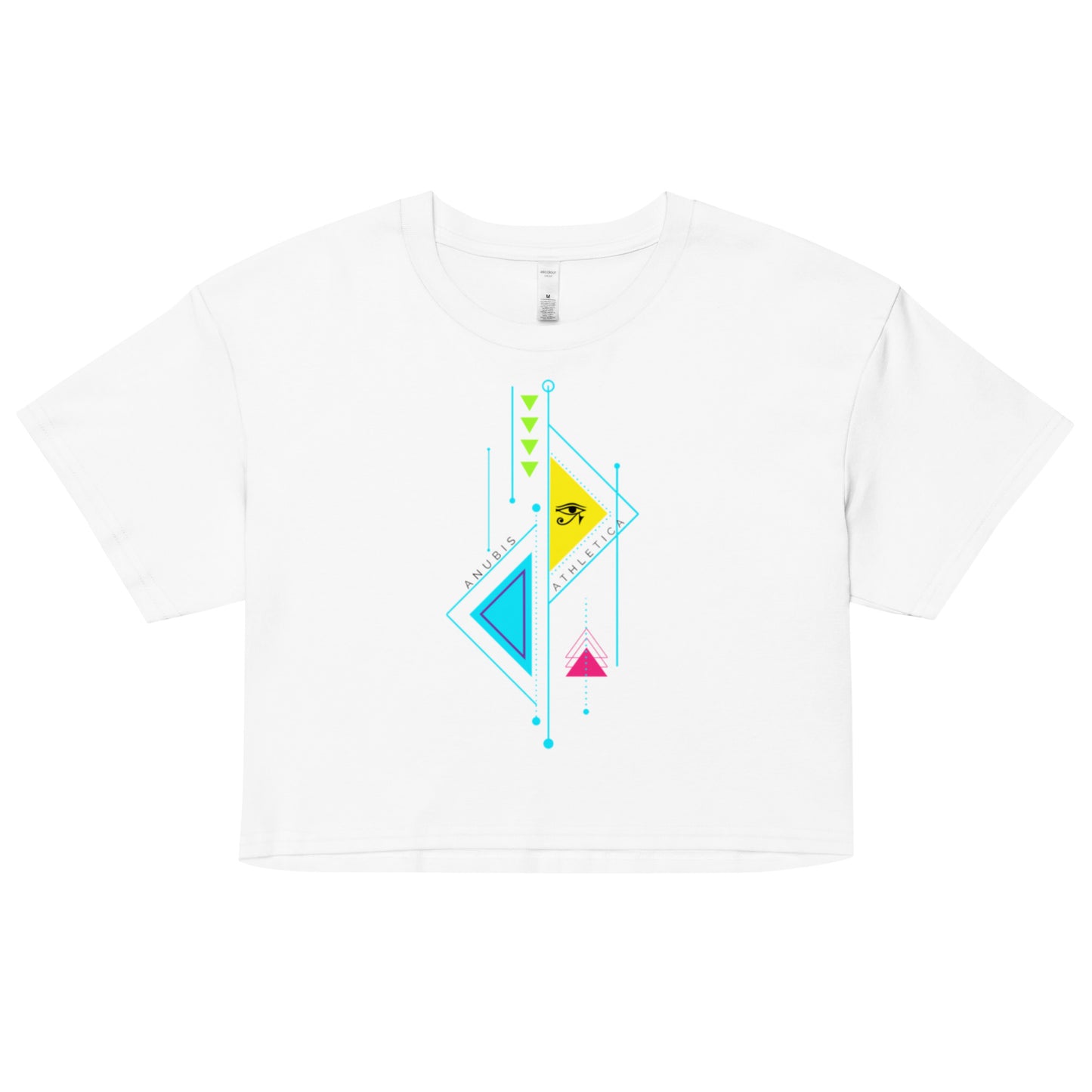 Women’s Retro 80's Crop Top